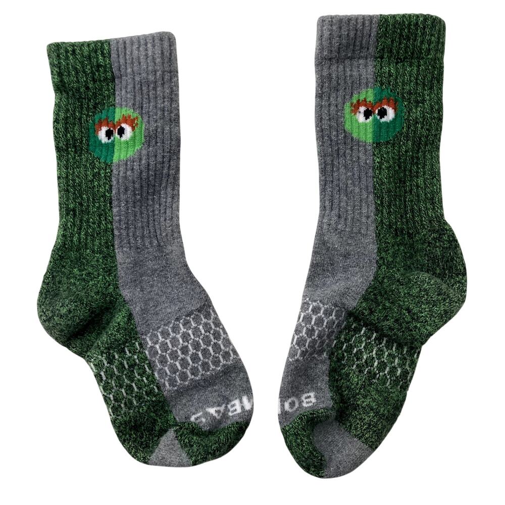 Bombas x Sesame Street Oscar the Grouch Youth Socks
